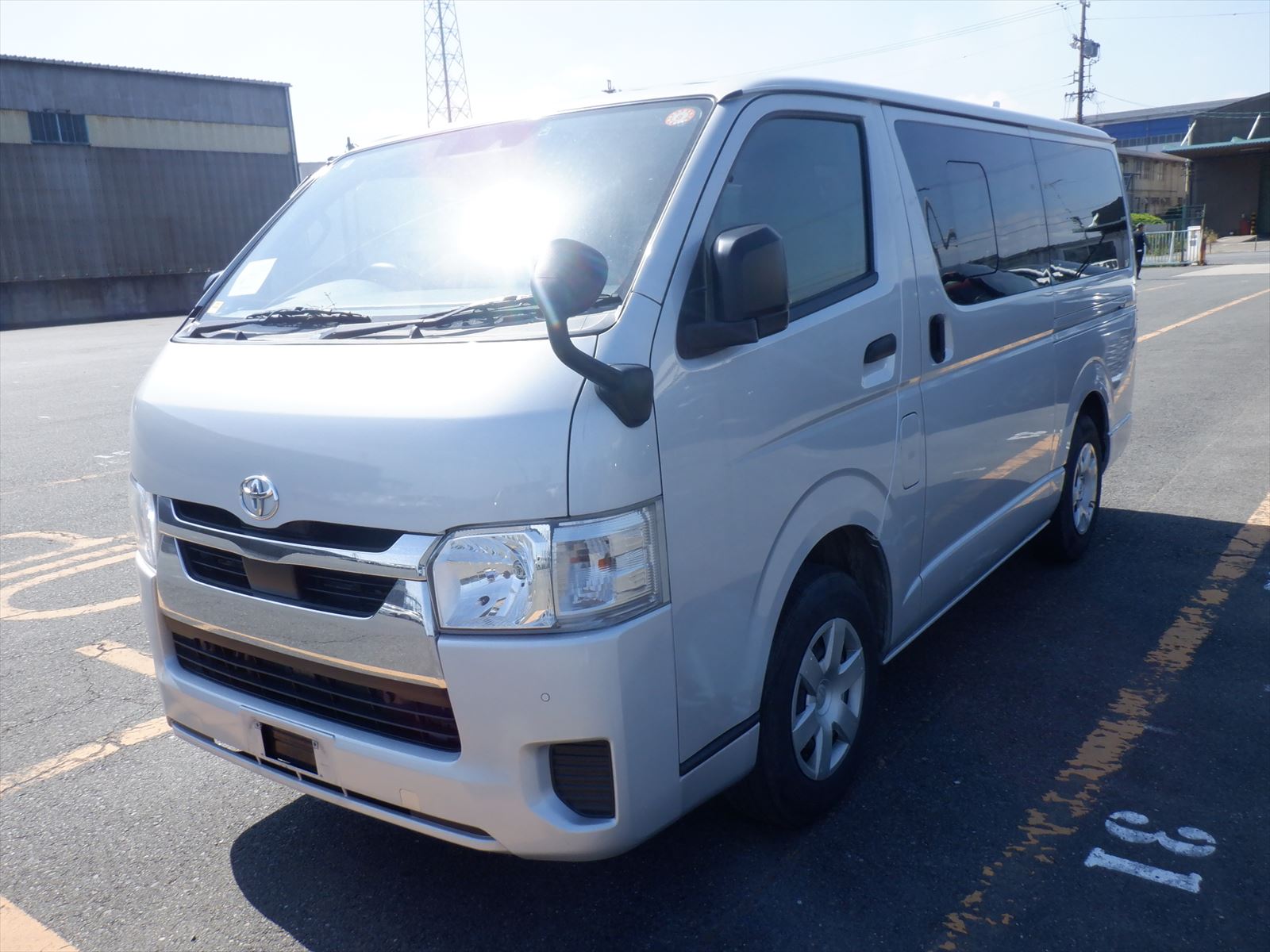 Toyota HiAce Van DX GL Package 2022 (Silver, TSS, Reverse Camera